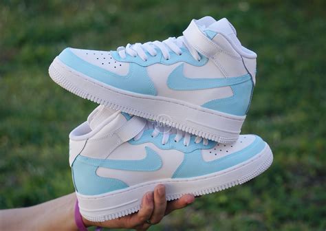 nike air force baby blauw|air force 1 blue swoosh.